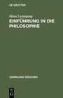 Buchcover Einführung in die Philosophie