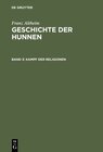Buchcover Franz Altheim: Geschichte der Hunnen / Kampf der Religionen