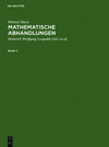 Buchcover Helmut Hasse: Mathematische Abhandlungen / Helmut Hasse: Mathematische Abhandlungen. 3