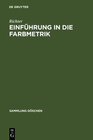 Buchcover Einführung in die Farbmetrik