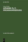 Buchcover Höhere PL/1-Programmierung