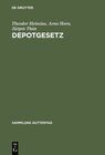 Buchcover Depotgesetz