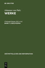 Buchcover Johannes von Paltz: Werke / Coelifodina