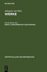 Buchcover Johannes von Paltz: Werke / Supplementum Coelifodinae