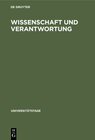 Buchcover Wissenschaft und Verantwortung