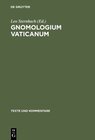 Buchcover Gnomologium Vaticanum