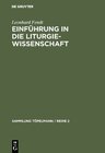 Buchcover Einführung in die Liturgiewissenschaft