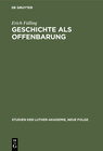 Buchcover Geschichte als Offenbarung