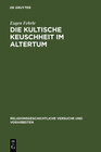 Buchcover Die kultische Keuschheit im Altertum