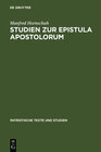 Buchcover Studien zur Epistula Apostolorum