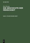 Buchcover Kurt Breysig: Die Geschichte der Menschheit / Völker ewiger Urzeit