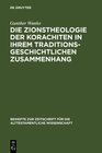 Buchcover Die Zionstheologie der Korachiten in ihrem traditionsgeschichtlichen Zusammenhang