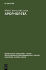 Buchcover Apophoreta