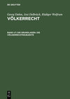 Buchcover Georg Dahm; Jost Delbrück; Rüdiger Wolfrum: Völkerrecht / Die Grundlagen. Die Völkerrechtssubjekte