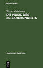 Buchcover Die Musik des 20. Jahrhunderts