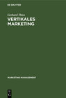 Buchcover Vertikales Marketing