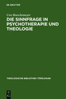 Buchcover Die Sinnfrage in Psychotherapie und Theologie