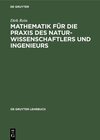 Buchcover Mathematik für die Praxis des Naturwissenschaftlers und Ingenieurs