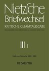 Buchcover Friedrich Nietzsche: Briefwechsel. Abteilung 3 / Briefe von Friedrich Nietzsche Januar 1880 - Dezember 1884