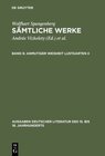 Buchcover Wolfhart Spangenberg: Sämtliche Werke / Anmutiger Weisheit Lustgarten. Zweiter Teil