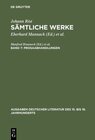 Buchcover Johann Rist: Sämtliche Werke / Prosaabhandlungen