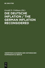 Buchcover Die Deutsche Inflation / The German Inflation Reconsidered