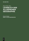 Buchcover Lehrbuch der Allgemeinen Geographie / Sozialgeographie