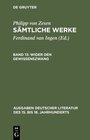 Buchcover Philipp von Zesen: Sämtliche Werke / Wider den Gewissenszwang