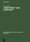 Buchcover "Märtyrer" und "Prophet"