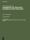Buchcover Handbook of Zoology / Handbuch der Zoologie. Arthropoda. Insecta / Bewegungsphysiologie. Laufen, Schwimmen, Fliegen