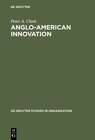 Buchcover Anglo-American Innovation
