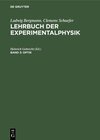 Buchcover Ludwig Bergmann; Clemens Schaefer: Lehrbuch der Experimentalphysik / Optik