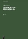 Buchcover Immunoassay Technology / Immunoassay Technology. Vol. 2