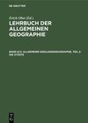 Buchcover Lehrbuch der Allgemeinen Geographie / Allgemeine Siedlungsgeographie, Teil 2: Die Städte