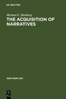 Buchcover The Acquisition of Narratives