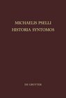 Buchcover Michaelis Pselli Historia Syntomos