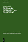 Buchcover Ordinary Differential Equations