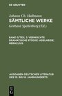Buchcover Johann Ch. Hallmann: Sämtliche Werke / Vermischte dramatische Stücke: Adelheide, Heraclius