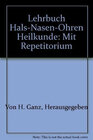 Buchcover Hals-, Nasen-, Ohrenheilkunde mit Repetitorium