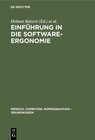 Buchcover Einführung in die Software-Ergonomie