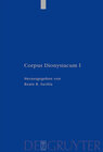 Buchcover Pseudo-Dionysius Areopagita. De Divinis Nominibus