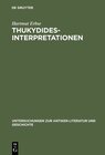 Buchcover Thukydides-Interpretationen