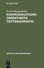 Buchcover Kommunikationsorientierte Textgrammatik
