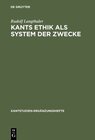 Buchcover Kants Ethik als System der Zwecke