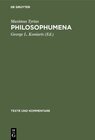Buchcover Philosophumena
