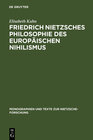 Buchcover Friedrich Nietzsches Philosophie des europäischen Nihilismus