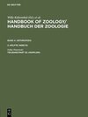 Buchcover Handbook of Zoology / Handbuch der Zoologie. Arthropoda. Insecta / Anoplura