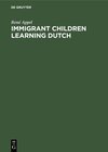 Buchcover Immigrant Children Learning Dutch
