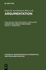 Buchcover Argumentation / Across the Lines of Disciplines