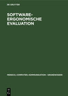 Buchcover Software-ergonomische Evaluation